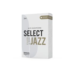 D'Addario Organic Select Jazz Filed Sax Alto 3 Medium