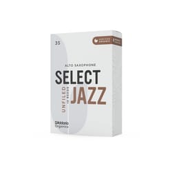 D'Addario Organic Select Jazz Unfiled Sax Alto 3 Soft