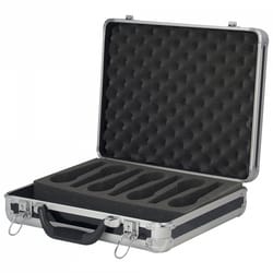 Showgear D7304B Flightcase Per 7 Microfoni