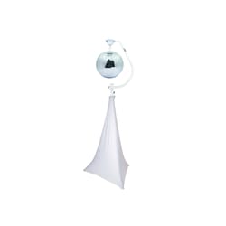 Set Mirror Ball 40cm With Stand And Tripod Cover - White