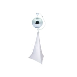 Set Mirror Ball 50cm With Stand And Tripod Cover - White