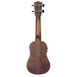 De Salvo Ukulele Soprano Mogano EQ