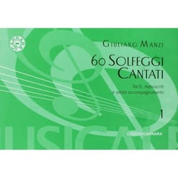 Manzi Solfege Solfeggi Cantati Vol.1
