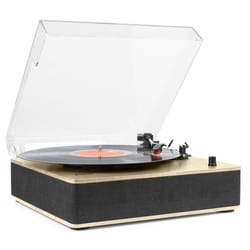 Fenton RP161LW Record Player HQ BT Light Wood