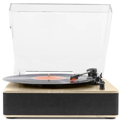 Fenton RP161LW Record Player HQ BT Light Wood