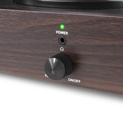 Fenton RP106DW Record Player Dark Wood