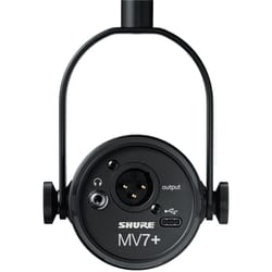 Shure MV7+ Black