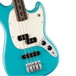 Fender Player II Mustang Bass PJ RW Aquatone Blue