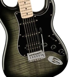 Fender Squier Affinity Series Stratocaster FMT HSS MN BPG Black Burst