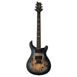 PRS SE Custom 24-08 Poplar Burl Limited Edition Lake Blue Midnight Burst