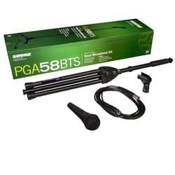 Shure PGA58BTS Pack microfono, asta treppiedi, cavo XLR, astuccio