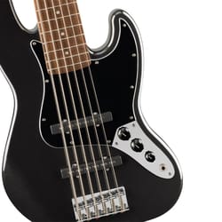 Fender Squier Affinity Series Jazz Bass VI LRL Black Metallic