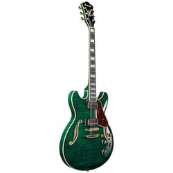 Ibanez AS93FM-TMG Transparent Moss Green