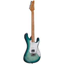 Ibanez AZ22S1F-TXB Transparent Turquoise Burst