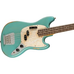Fender JMJ Road Worn Mustang Bass RW Faded Daphne Blue