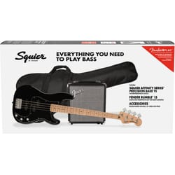 Fender Affinity Series Precision Bass PJ Pack Black-0372981606