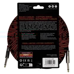 Proel BULK100CLU6BR Cavo per strumenti Nero e Rosso