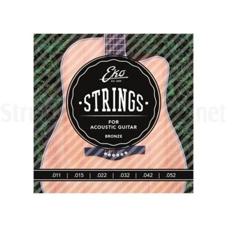 Eko Cordiera per Chitarra Acustica Bronze 11/52