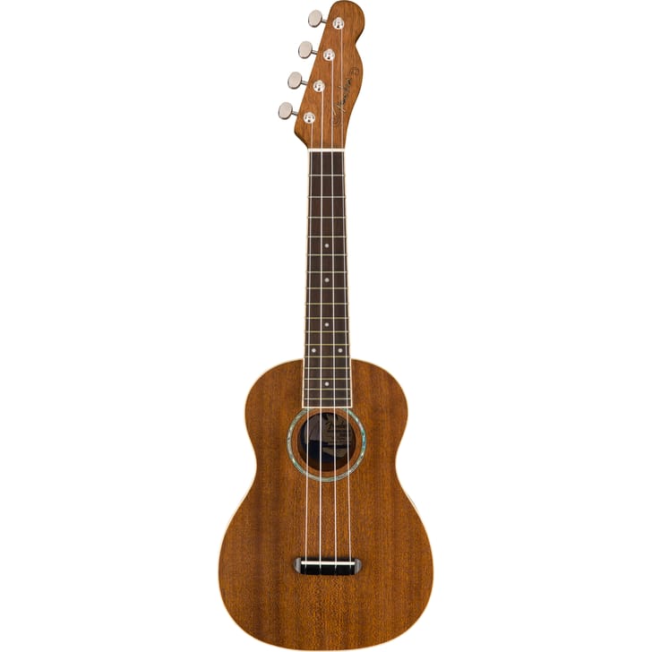 Fender Zuma Concert Ukulele Walnut Fingerboard Natural