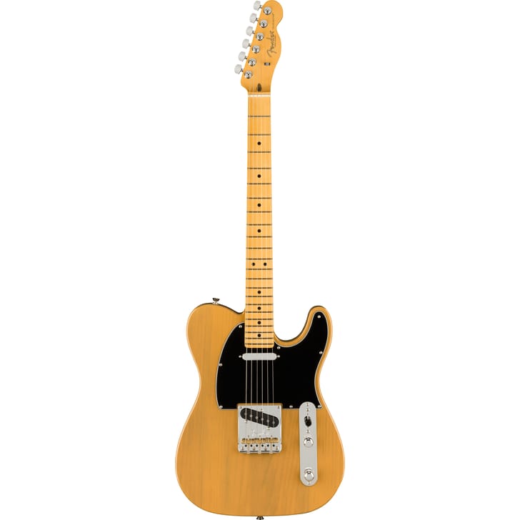 Fender American Professional II Telecaster Maple Fingerboard Butterscotch Blonde 