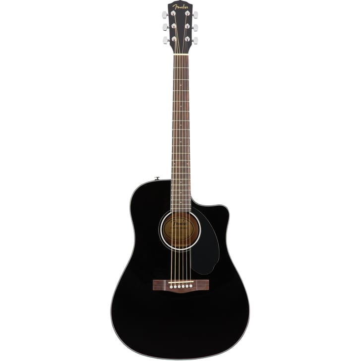 Fender CD-60SCE Dread Black WN