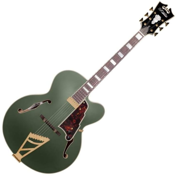 D'angelico Deluxe EXL1 Matte Emerald