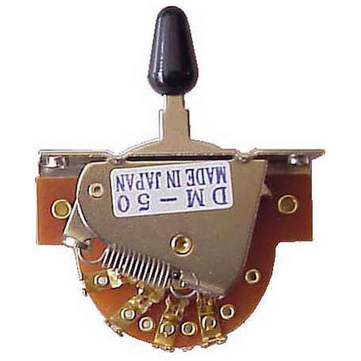 Hosco DM50G+PS06N Selettore Scoperto 5 Posizioni Oro