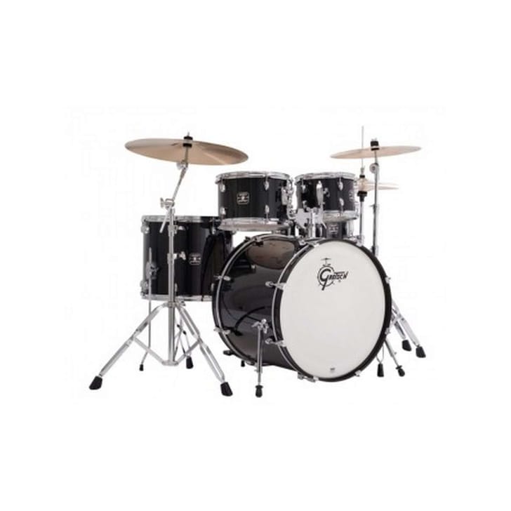 Gretsch Energy Standard Black + Set 3 Piatti Paiste 101