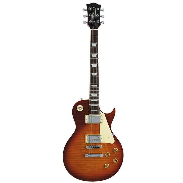 Eko Vl480 Honey Burst Flamed