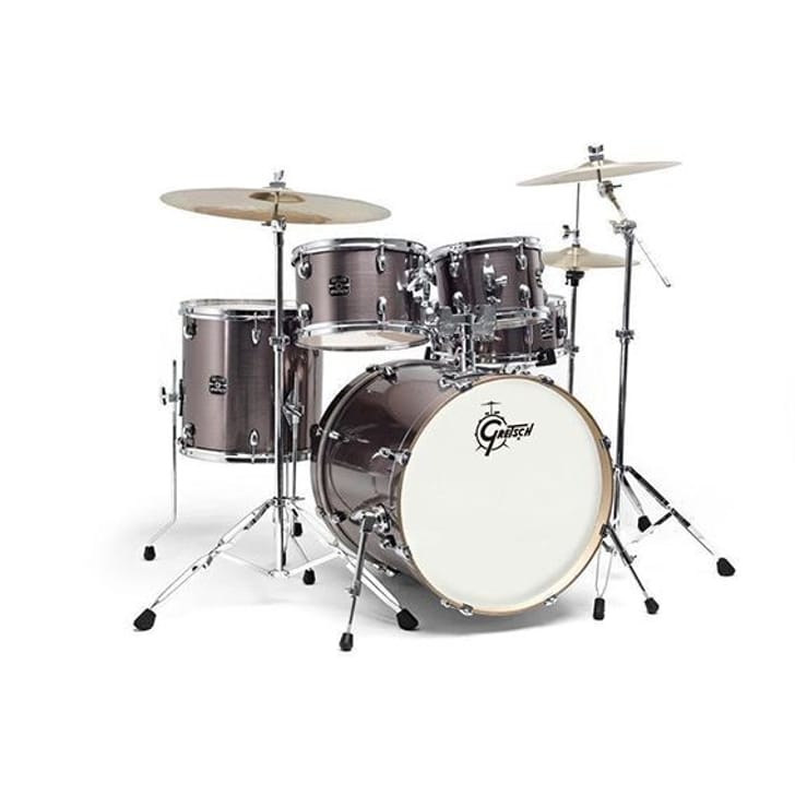 Gretsch Energy Standard Grey Steel + Set 3 Piatti Paiste 101