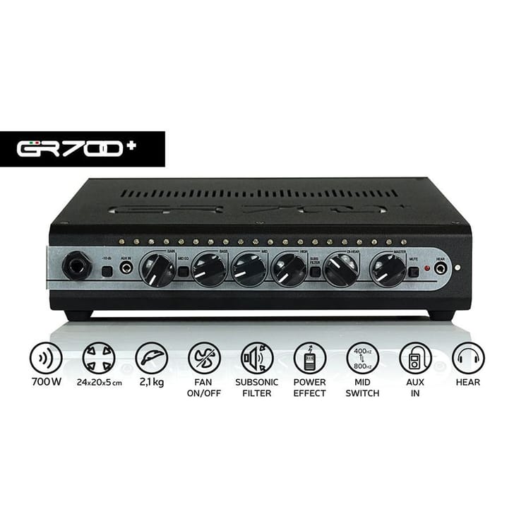 GR Bass GR700+ blk