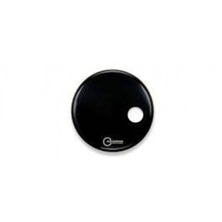 Aquarian 20" Regulator Off Set Hole Gloss Black RSM20 