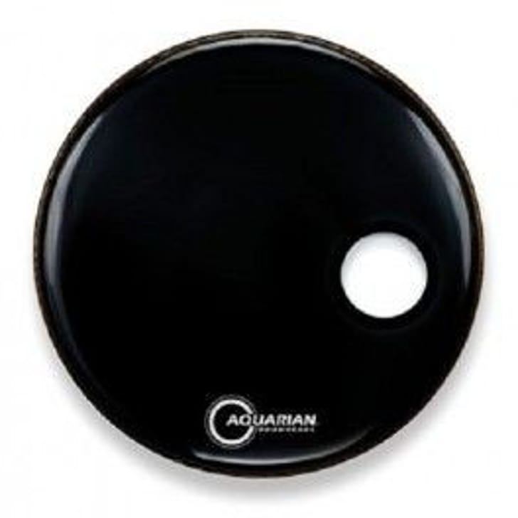 Aquarian 22" Ported Front Bass Black SMPTCC22BK 