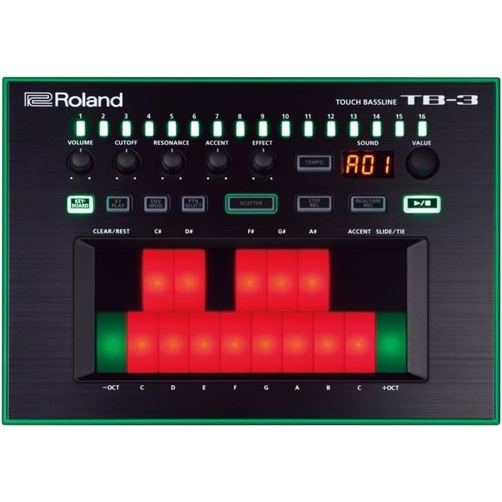 Roland AIRA TB-3 Touch Bassline - synthboutique