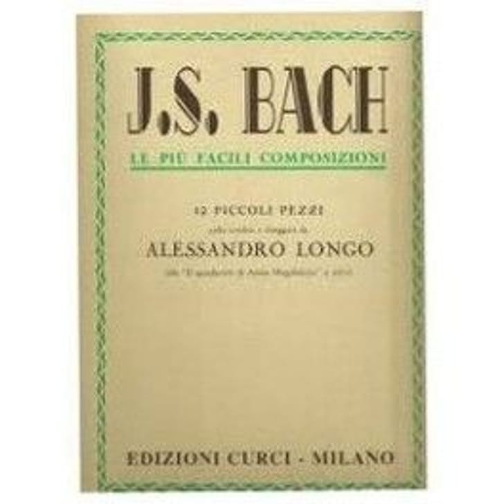 BACH LE PIU FACILI COMPOSIZIONI