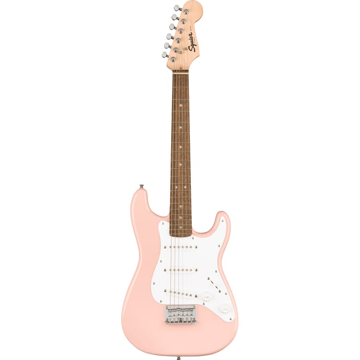 Fender Mini Stratocaster Laurel Fingerboard Shell Pink