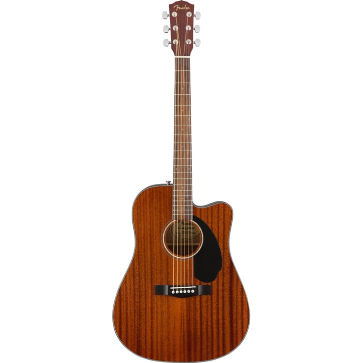Fender CD-60SCE All-Mahogany Dreadnought  Walnut Fingerboard