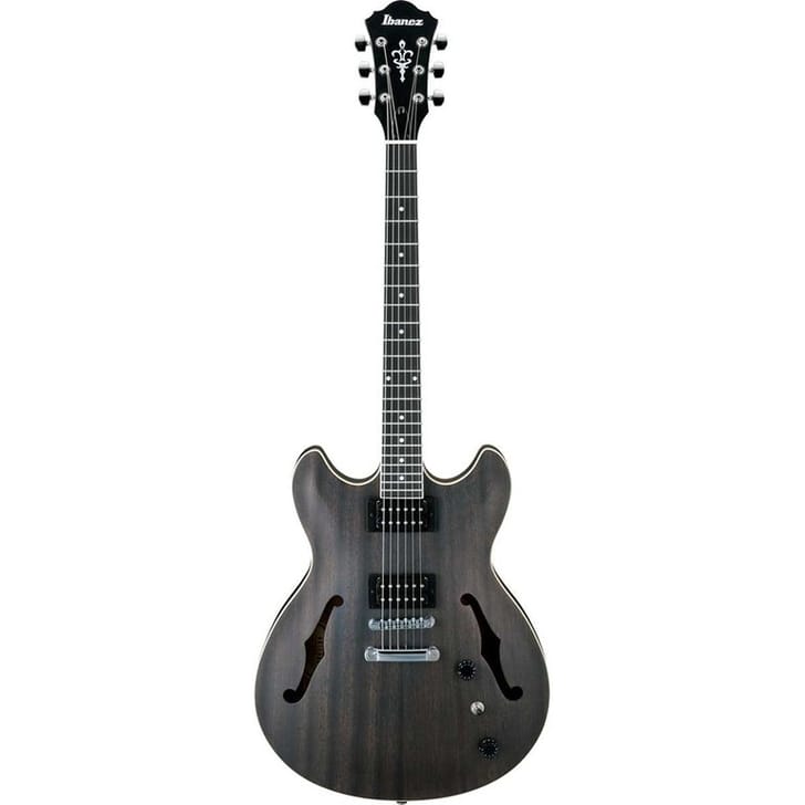 Ibanez AS53 TKF Transparent Black Flat 