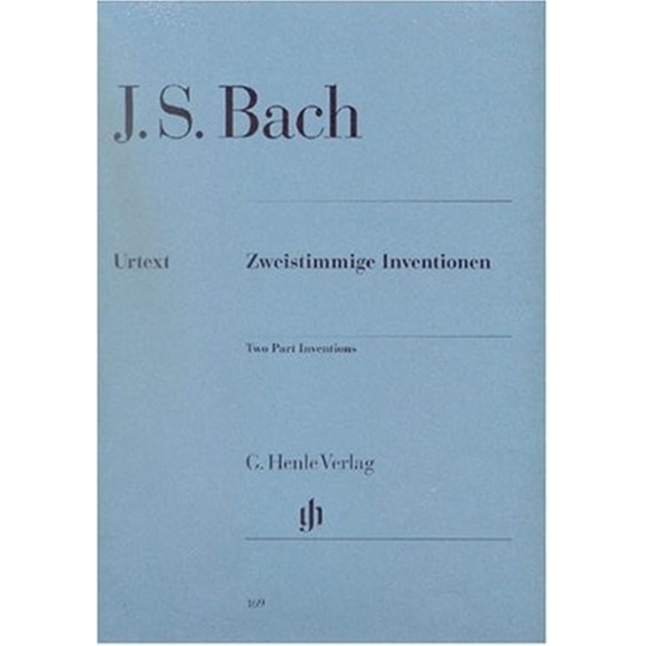 BACH INVENZIONI A DUE VOCI URTEXT
