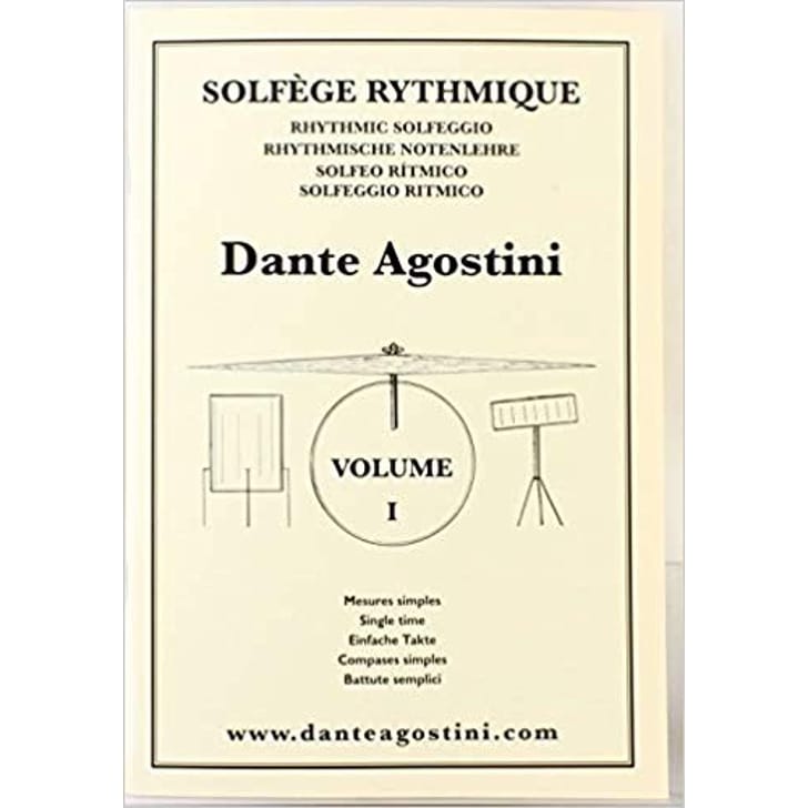 AGOSTINI  SOLFEGGIO RITMICO VOL.1