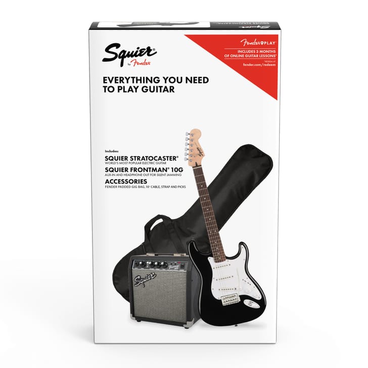 Fender Squier Stratocaster Pack BLK