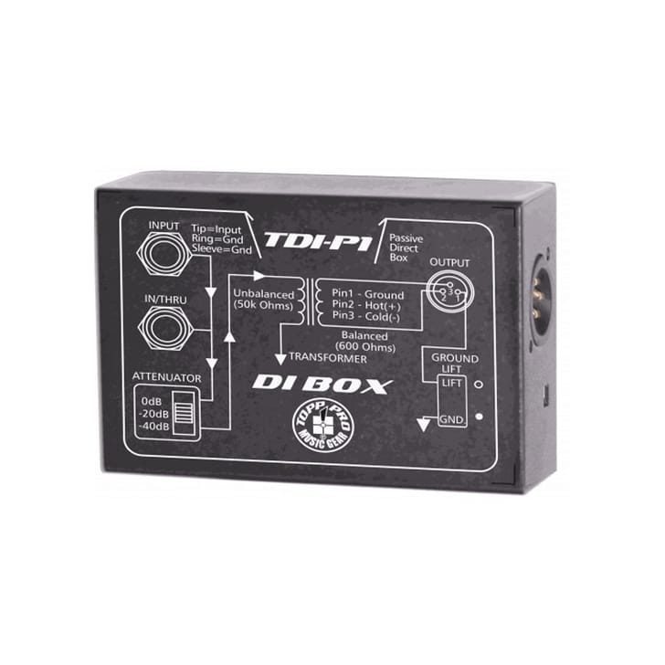 Topp Pro TDIP1 D.I. Box