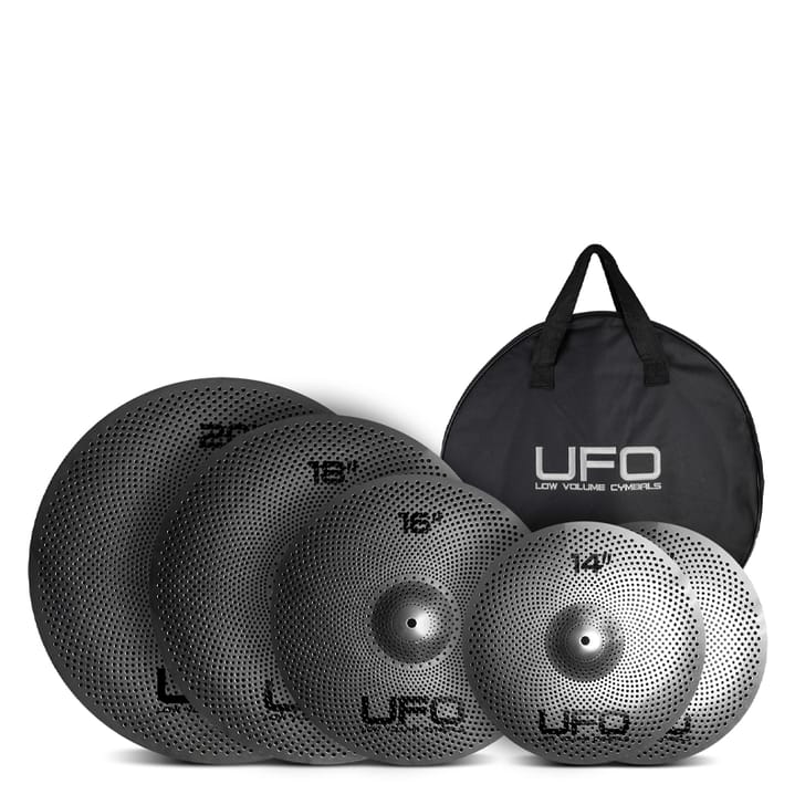 Ufo Set XL 2 Batteria Hi Hat 14 Crash 16 E 18 Ride 20