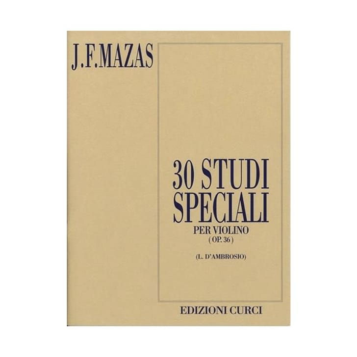 D'ambrosio 30 Studi Speciali Op.36