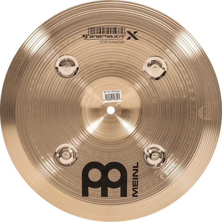 Meinl 12"/14" Generation X X-treme Stack GX-12/14XTS