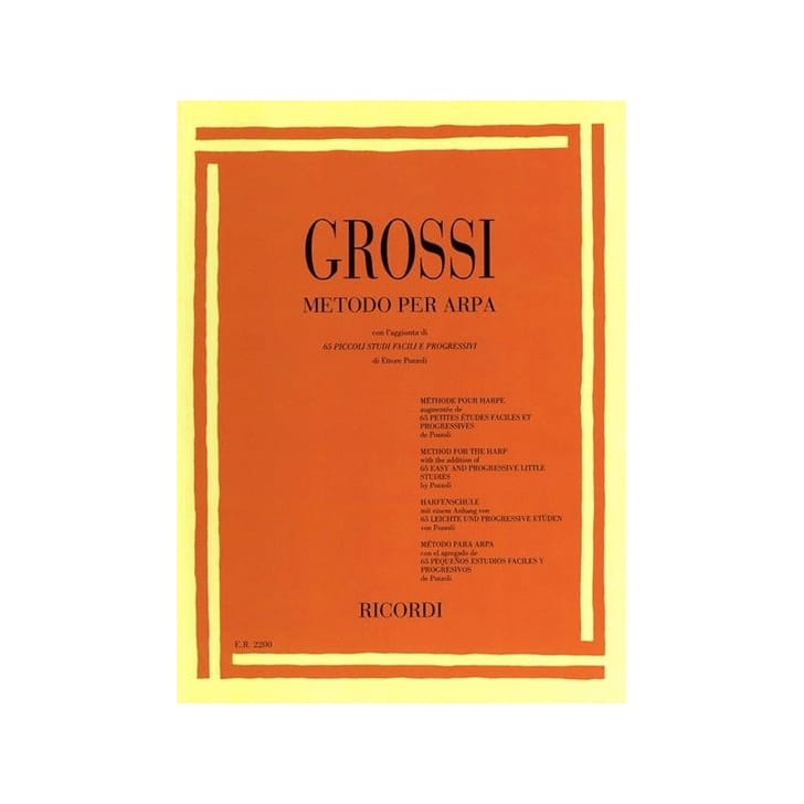 Maria Grossi Metodo Per Arpa