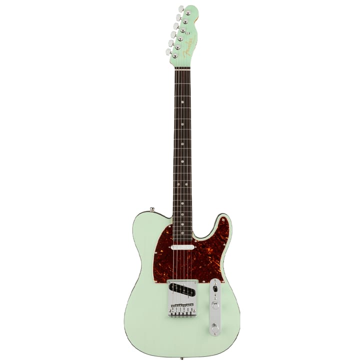 Fender American Ultra Luxe Telecaster Surf Green