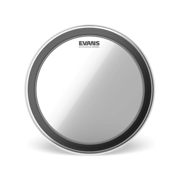 Evans 22" GMAD Clear Bass Drum BD22GMAD