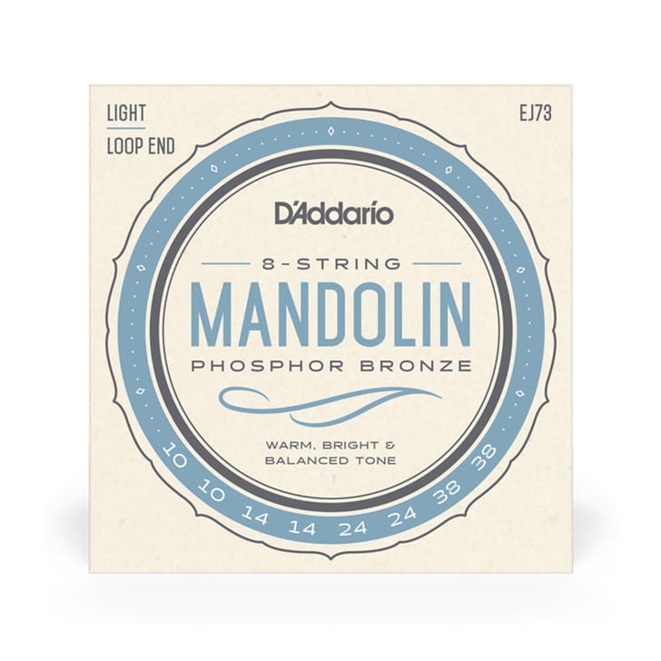 D'addario EJ73 Mandolin Light Set 10-38