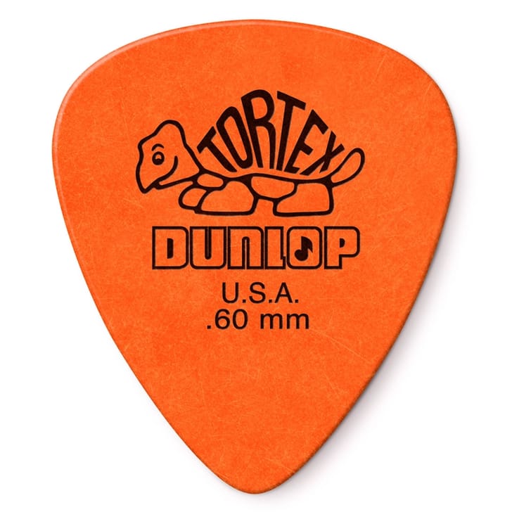 Dunlop 418P.60 Tortex Orange